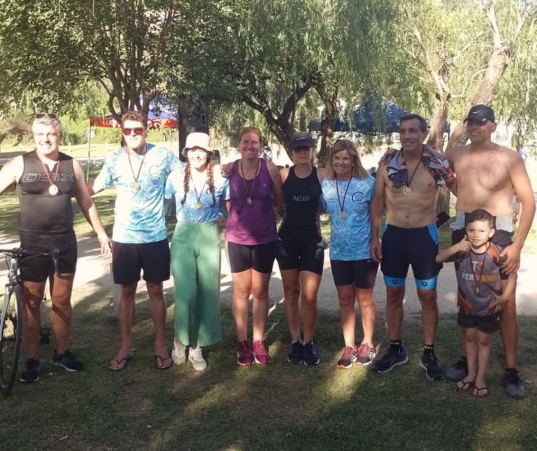 En Valle María comenzó la temporada en el Triatlón Entrerriano